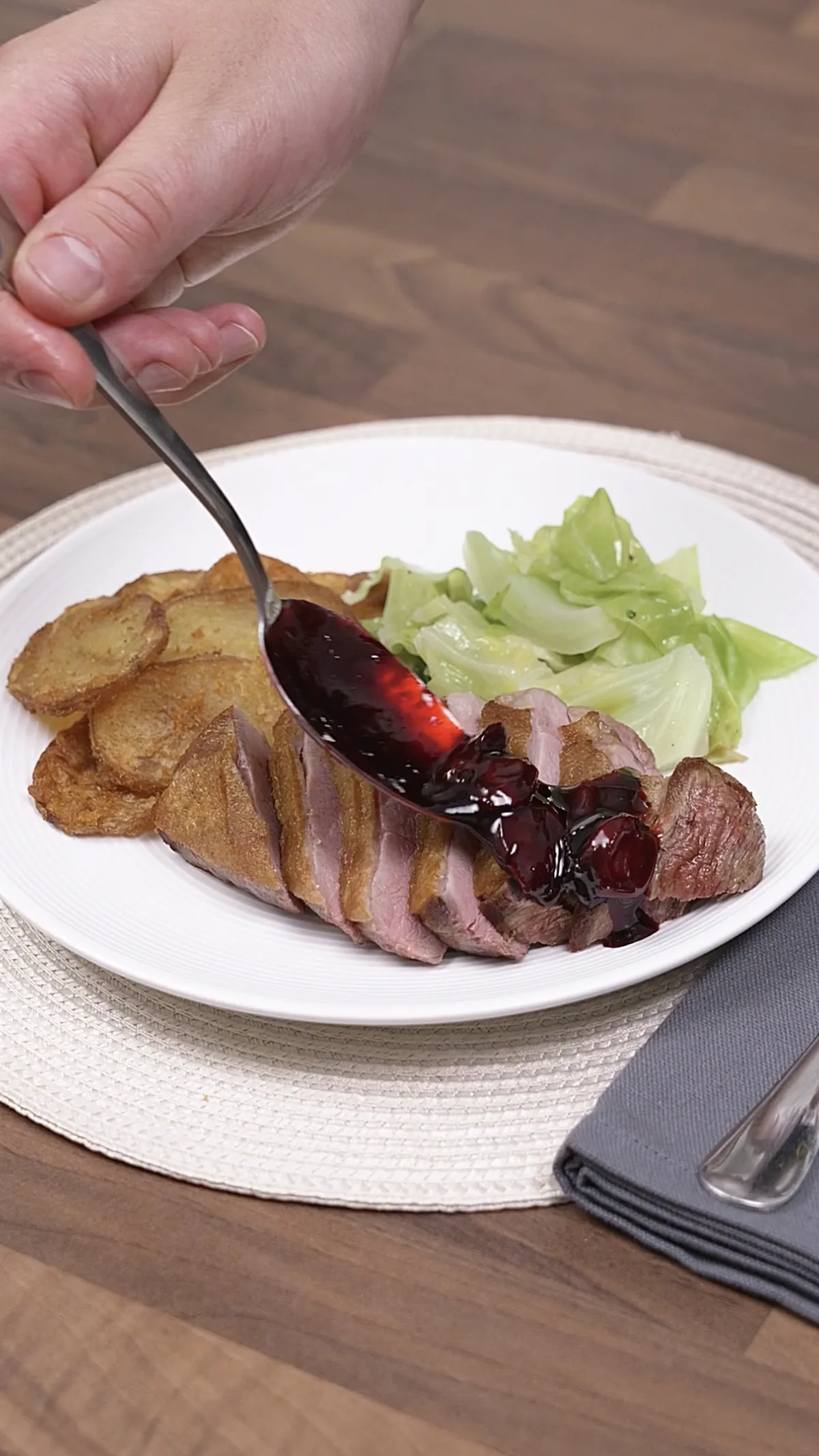 Gressingham dine in with duck